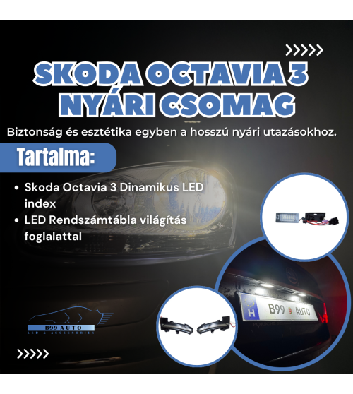 Skoda Octavia 3 Nyári Csomag